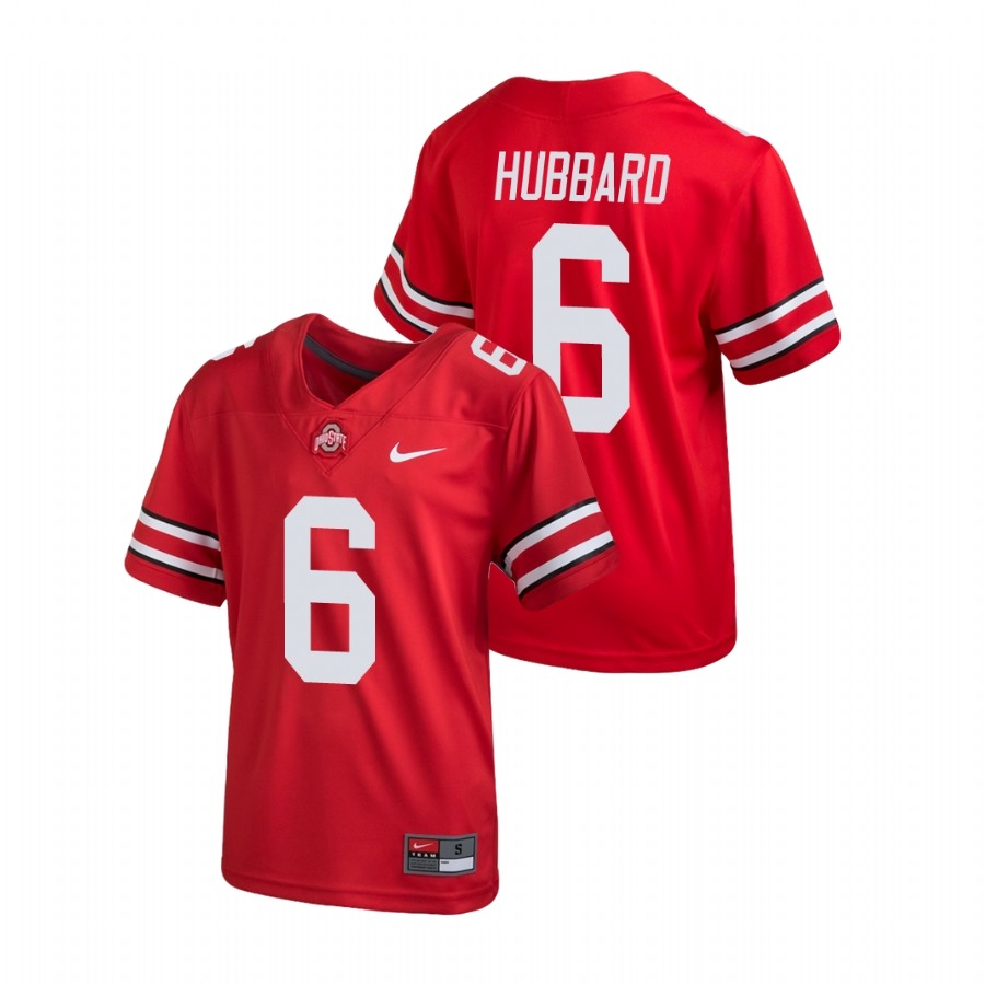 Ohio State Buckeyes Youth NCAA Sam Hubbard #6 Scarlet Untouchable College Football Jersey GHL8449VP